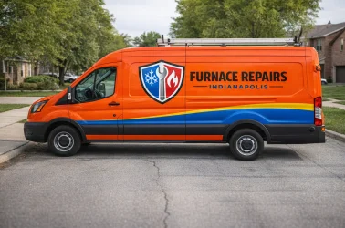 Furnace Repairs Indianapolis - Branded Van 1